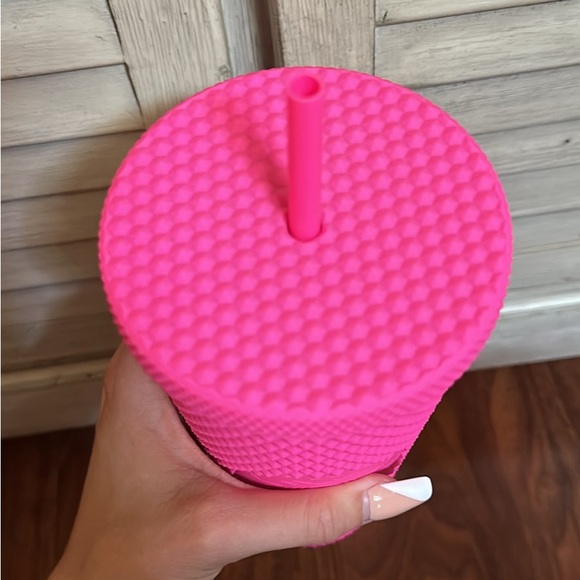 Starbucks Soft Touch Barbie China Studded Tumbler - Picture 6 of 6